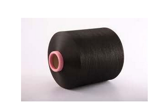 30s,32S spun polyester yarn black color