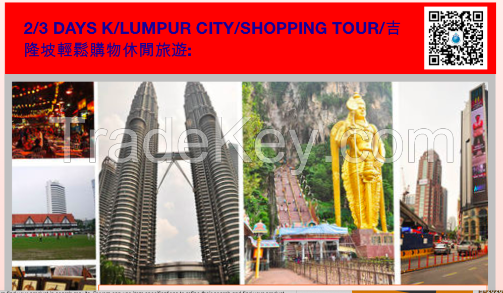 Malaysia Kuala Lumpur free and easy tour