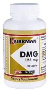 DMG (Dimethylglycine) 125 mg - Hypoallergenic Capsules	 100 ct.