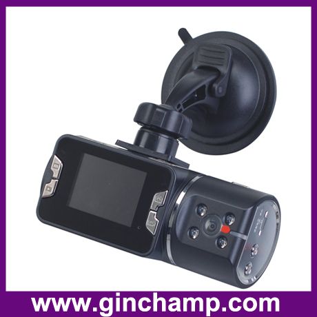 infrared 5.0mega dual camera car dvr