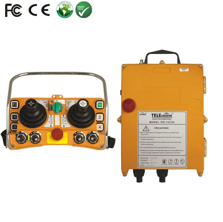 Industrial wireless crane remote control