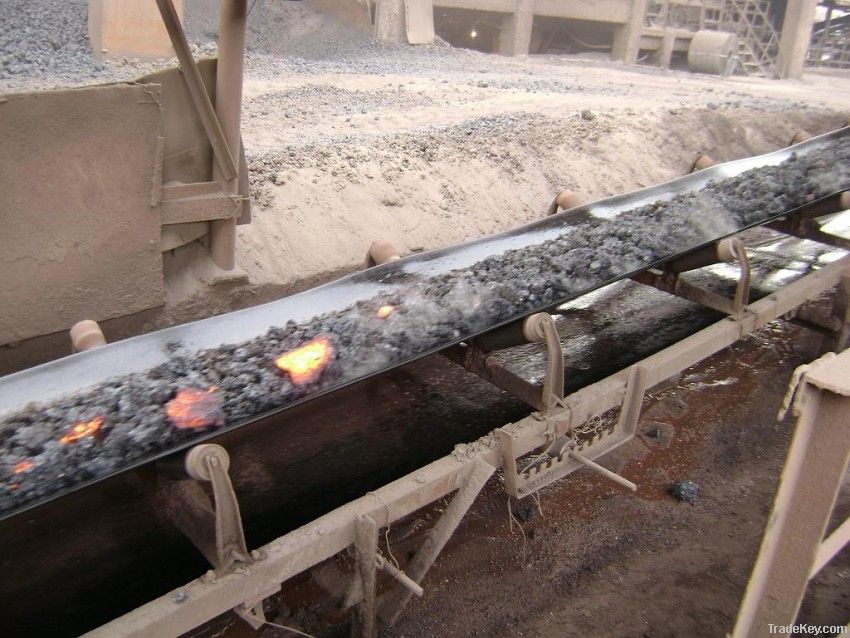 Heat resistant conveyor belt