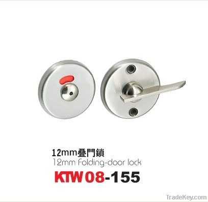 Bathroom Folding-Door Lock (KTW08-155)