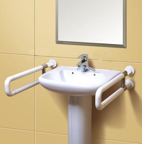 Nylon and Aluminum Material Toilet Frames, Suitable for Elderly and Disabled Persons