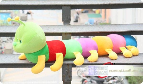 colorful caterpillars doll/teddy bear/intelligent barbie doll