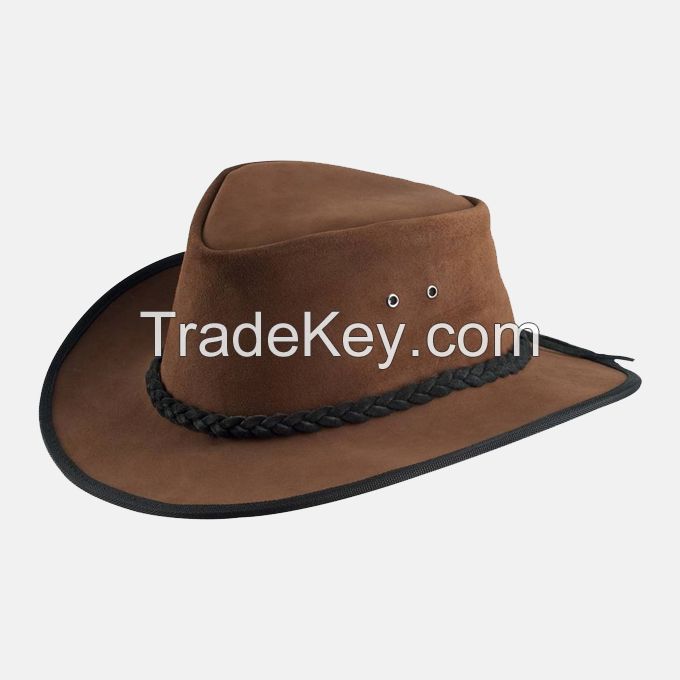 Suede Western Hat