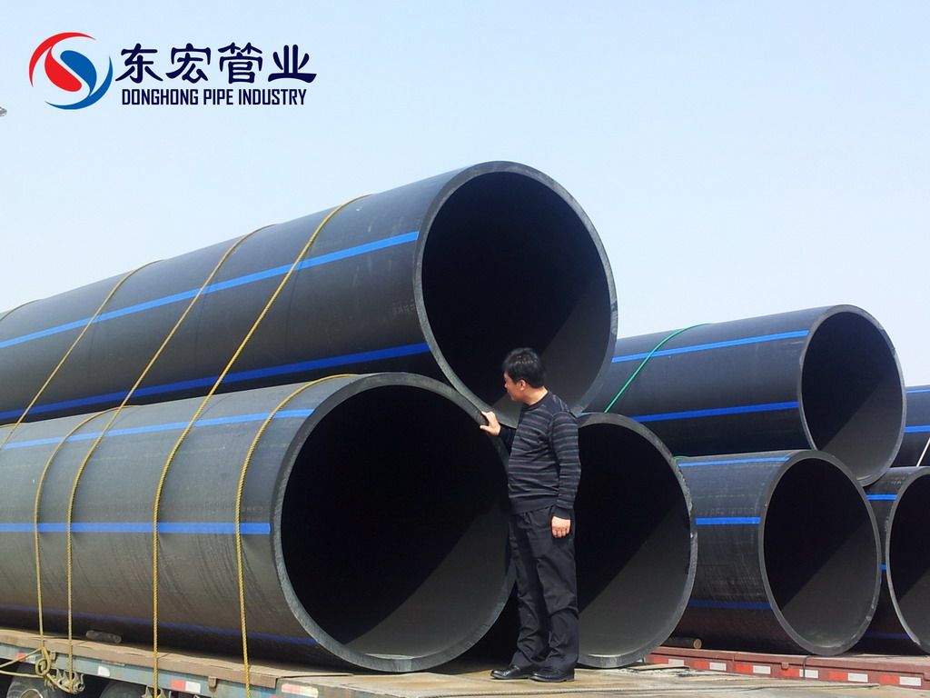HDPE Pipe Dn25mm-1600mm for water/gas supply