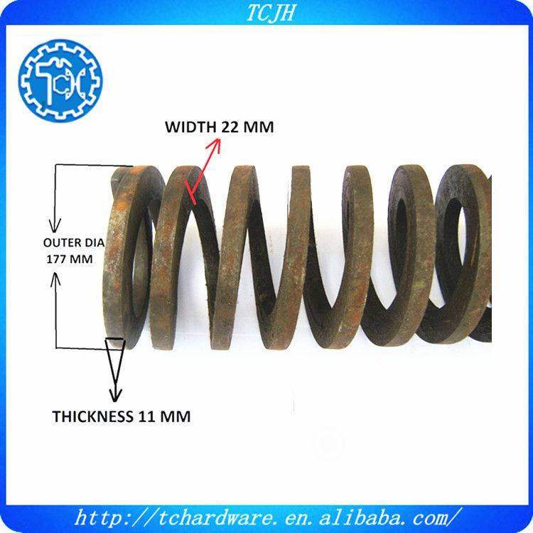 Supply compression spring with big diameter in own factory