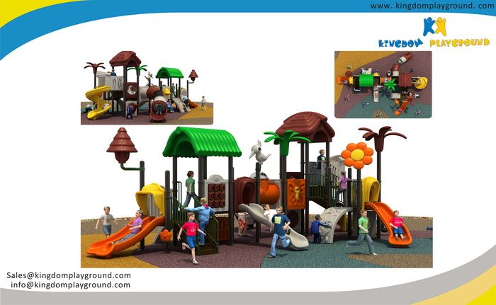 Outdoor playground equipments