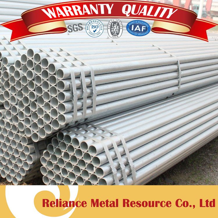 SCHEDULE 40 CARBON HOT DIPPED GALVANIZED STEEL PIPE STANDARD LENGTH