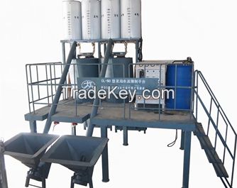 Automatic production equipment of CL-50 type physical and chemical foa