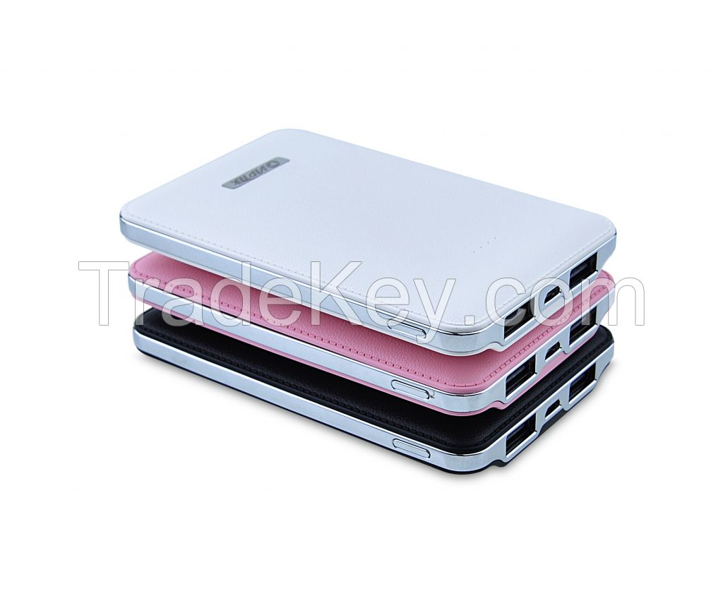 thin 5000MAH power bank with Polymer CELL