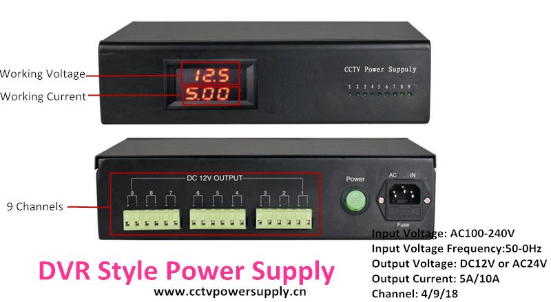 DVR Style Power Supply