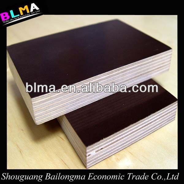 soncap certificate poplar core Wbp glue film faced plywood for building  