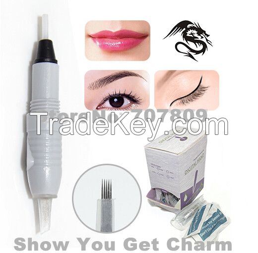 permanent Makeup needle for eyebrow & eyeline & lip safety needle for liberty digital tattoo machine  