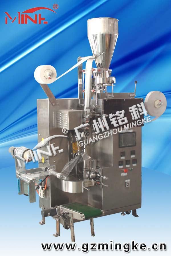 MK-T80 Inner and Outer Teabag packing machine with Tag and thread