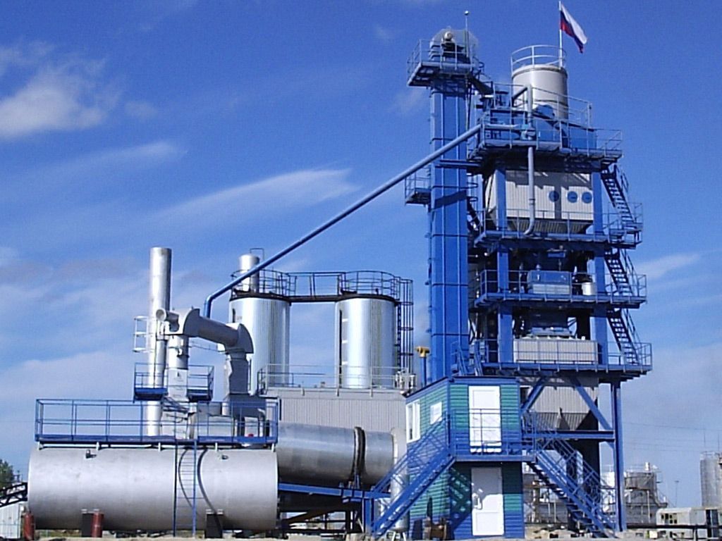 Asphalt mixing plant