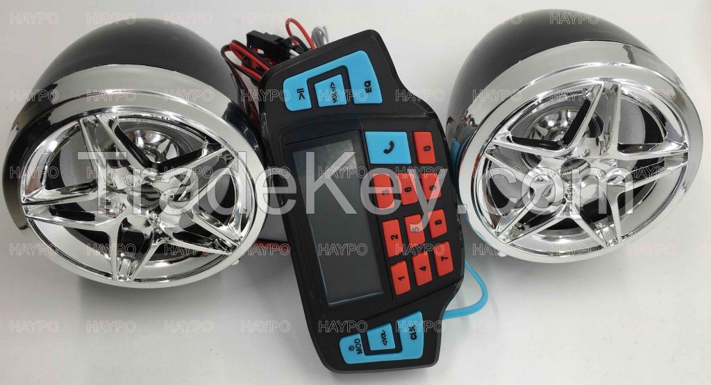 Motorcycle MP3 with Bluetooth &amp; Phone