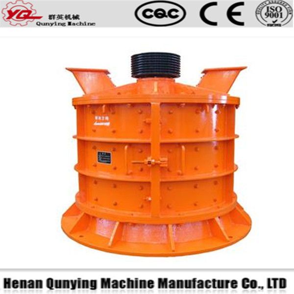 Hot sale PLX500 vertical composite crusher, ore/ rock crusher