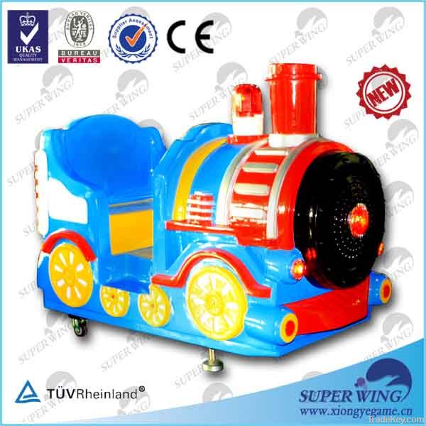 Happy train coin operated rides for kids