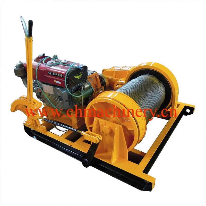 5ton diesel winch for mining