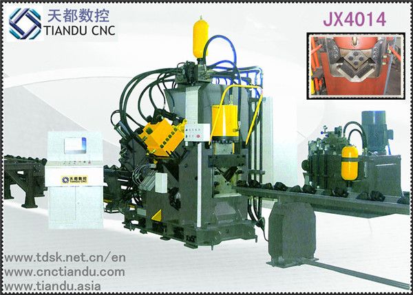 JX2532 Automatic CNC Drilling Machine Line for Angles