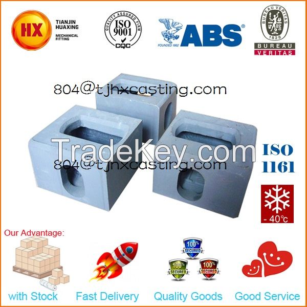 iso 1161 standard casting container corner fitting