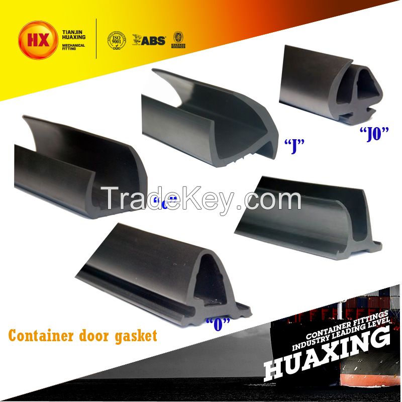 shipping container door seal gasket