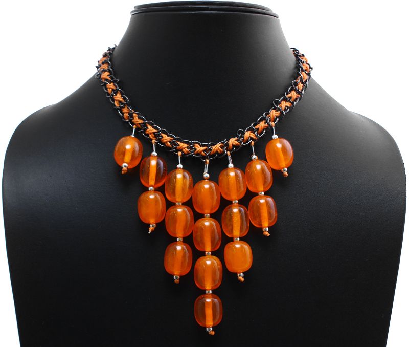 Orange Candy Necklace 