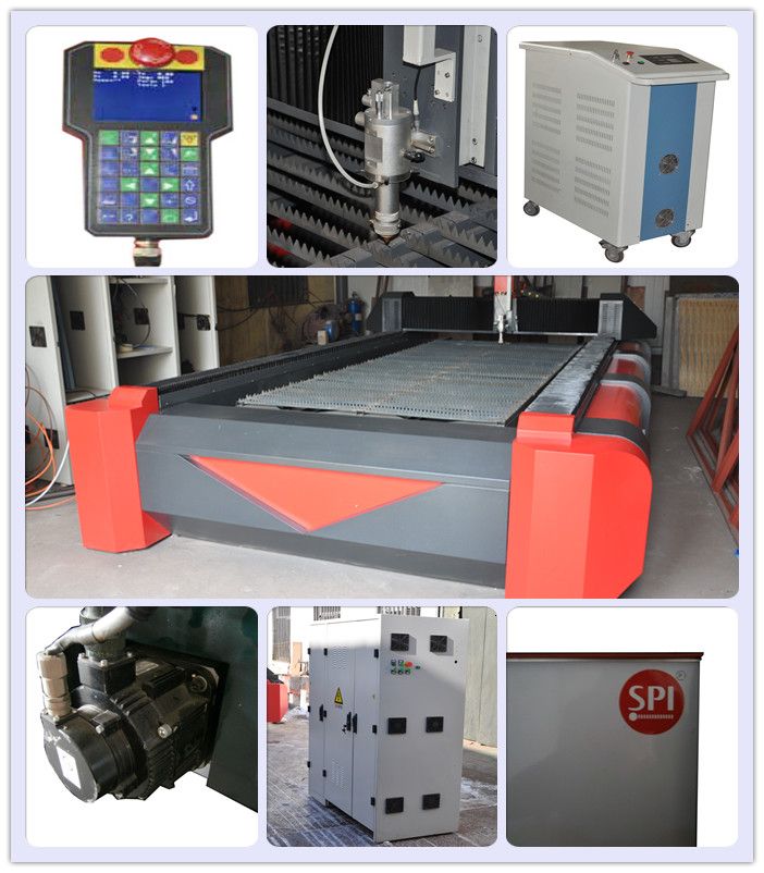 SPI fiber cnc laser cutting machine price  