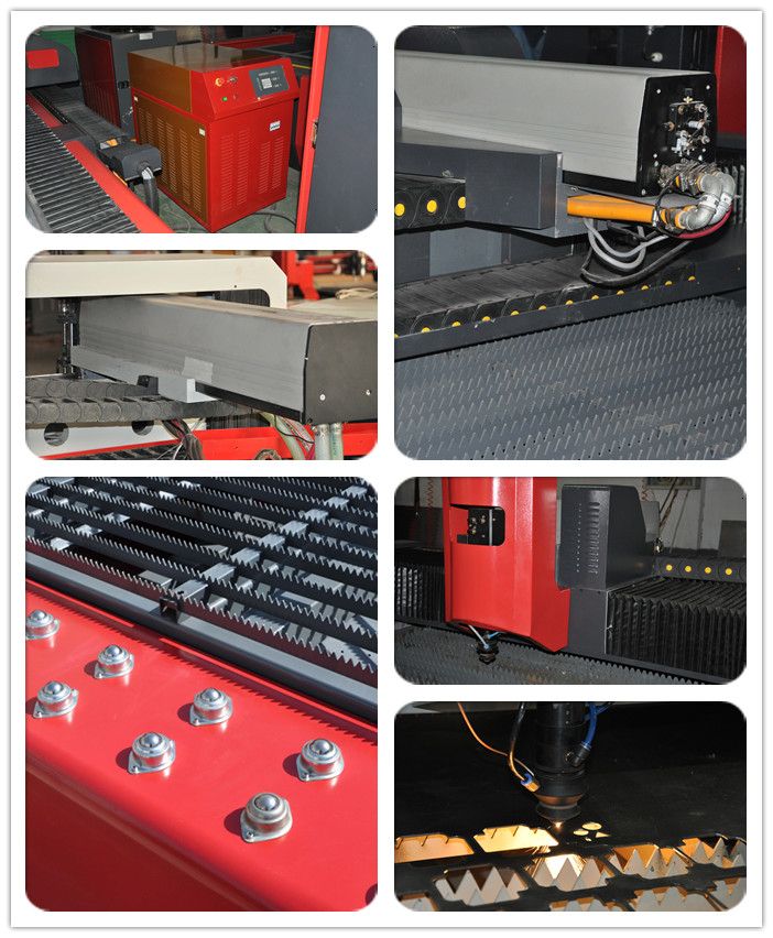 500W YAG Solid Metal Laser Cutting Machine
