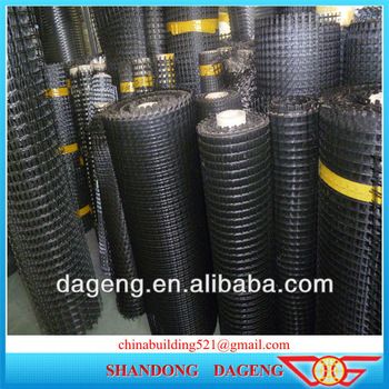 Fiberglass geogrids