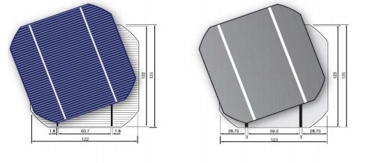 solar cell with high efficiency