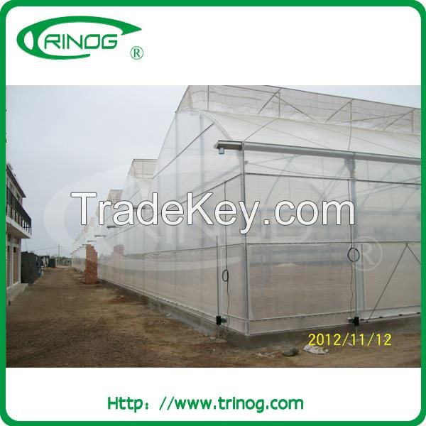 Plastic film cover greenhouse for agriculture