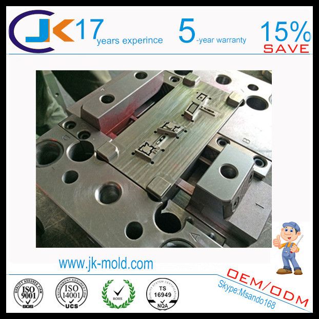 Two shot mold maker for auto button