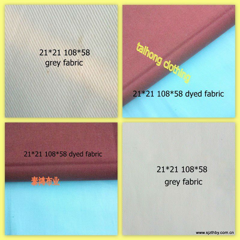 100%cotton twill fabric for workwear 