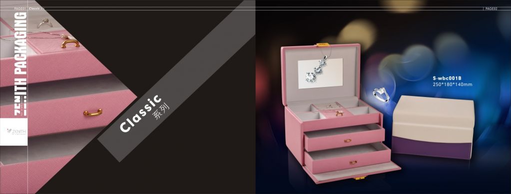 Custom wooden  jewelry box