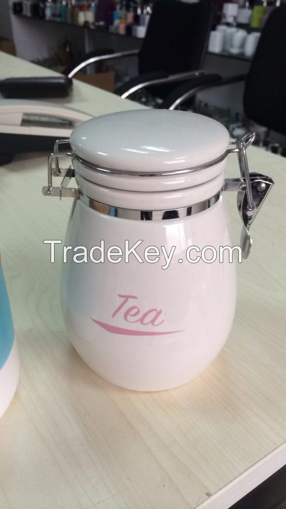 ceramic storage jar