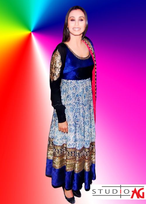 Anarkali Style Net and Velvet Bollywood Suit