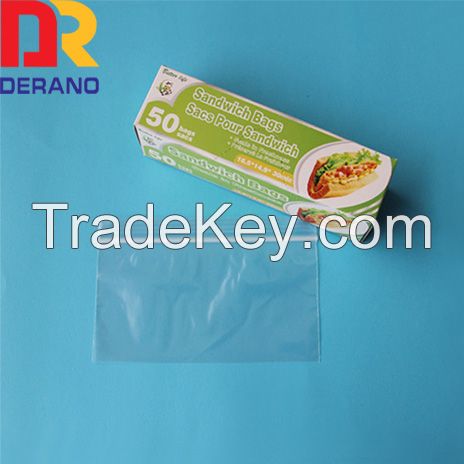 Custom Plastic clear ziplock press seal bags