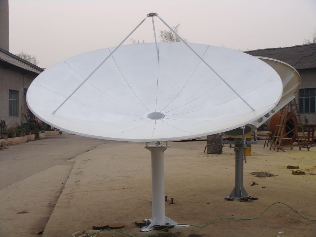 3.2m c/ku  band manual receiving-only  Antenna