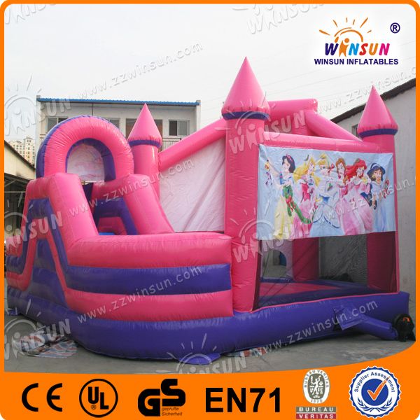 China factory with EN14960 approved inflatable castle  