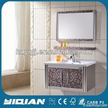 Hangzhou Mirror Vanity Stainless Steel Bathroom Furniture