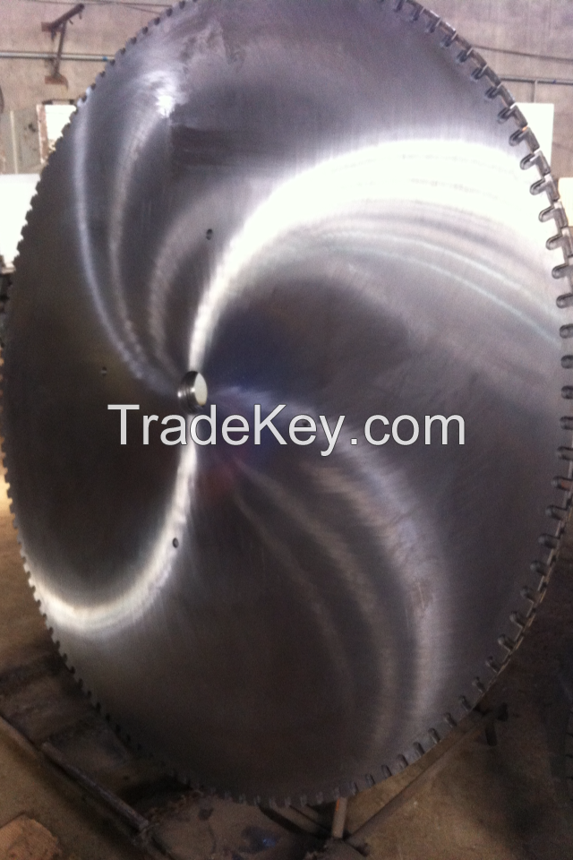 2500mm big size saw blanks for cutting granite marble 