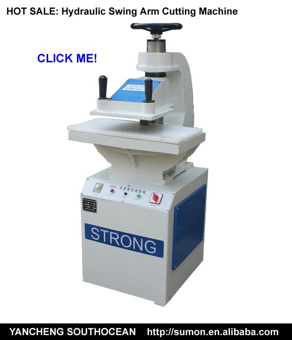 Sell 10T hydraulic swing arm cutting press