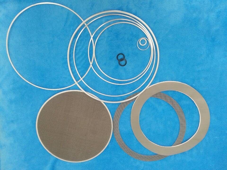 pack filter/Spin Pack Filter/stainless steel filter pack/filter mesh and gasket for spin pack/for fiber production line/for PSF