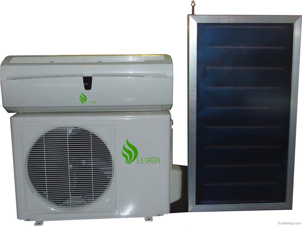 Hybrid DC Split Wall Solar Air Conditioner for homes