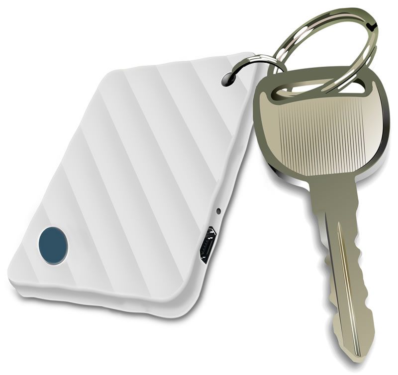 Bluetooth Anti-Lost Alarm/Key-Finder with App for IOS/Android, find your stuff on phone/tablet