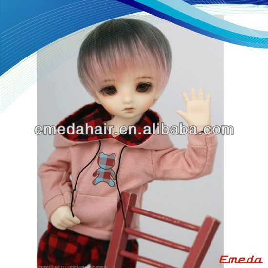 The most cute bjd hair 18 doll wigs for sale