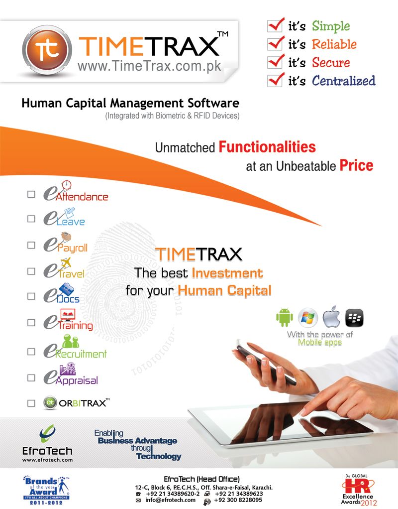 TimeTrax-Human Capital Management Software